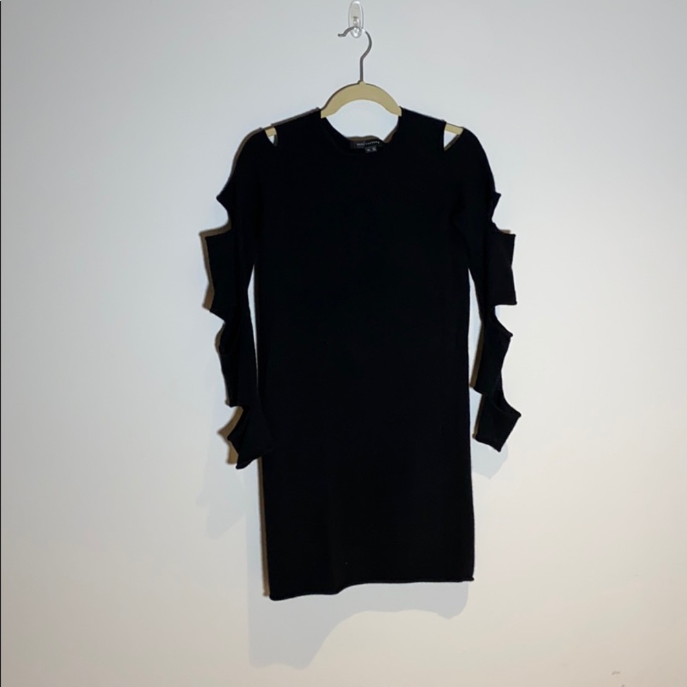 Scull cashmere - Black cashmere sweater dress XS
